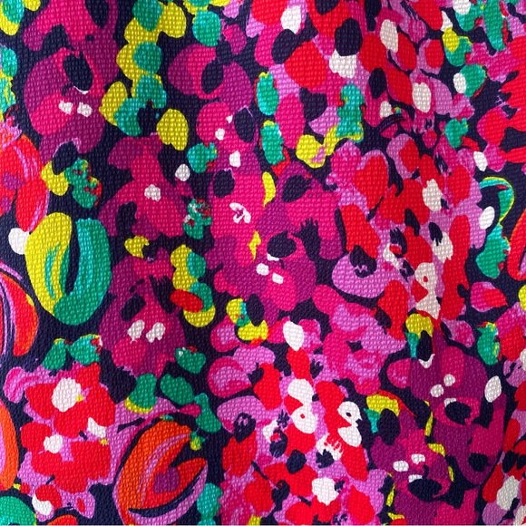 LILLY PULITZER • Clover Skirt Floral Multicolor Wild Confetti Size 8 - Picture 15 of 16